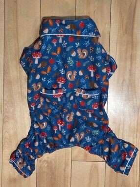 SimplyDog Fall Dog Pajamas (S)